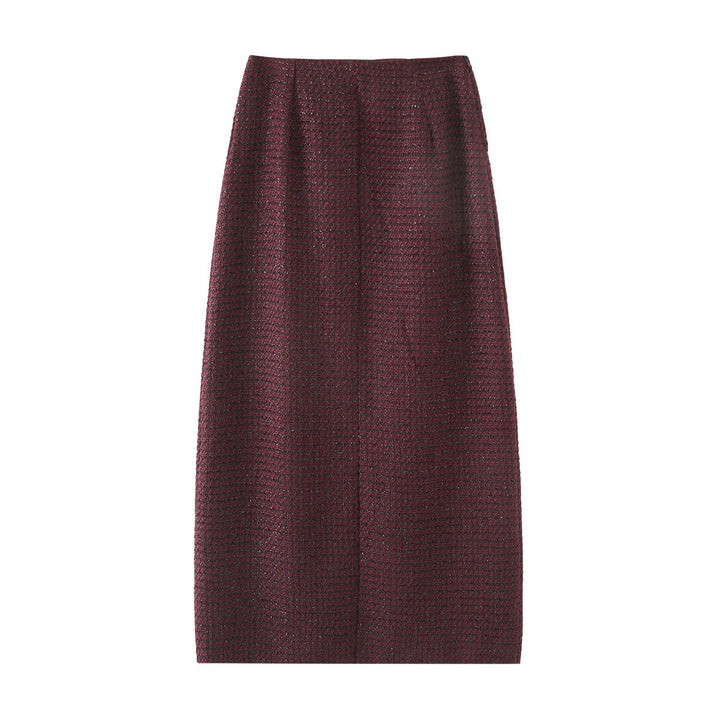 Dame Tailored Dobbeltknap Blazer og Blyantskirt Sæt Stilla