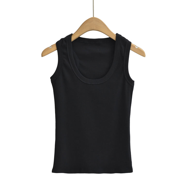 Dame Sporty tanktop med figureformende snit og elastisk materiale Stilla