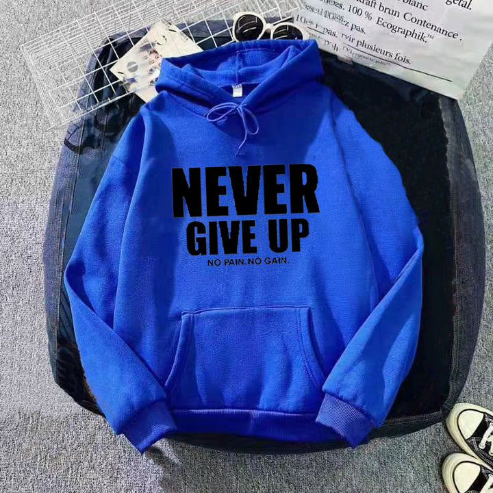 Kvindernes hoodie med motiverende skrifttype Skovae 1772613019