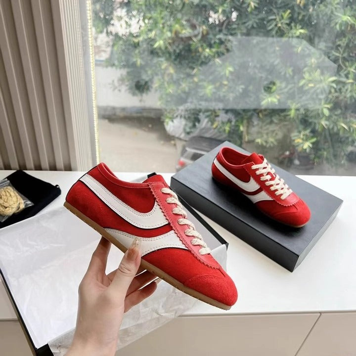Herre retro-inspirerede casual sneakers med strukturerede accenter Stilla