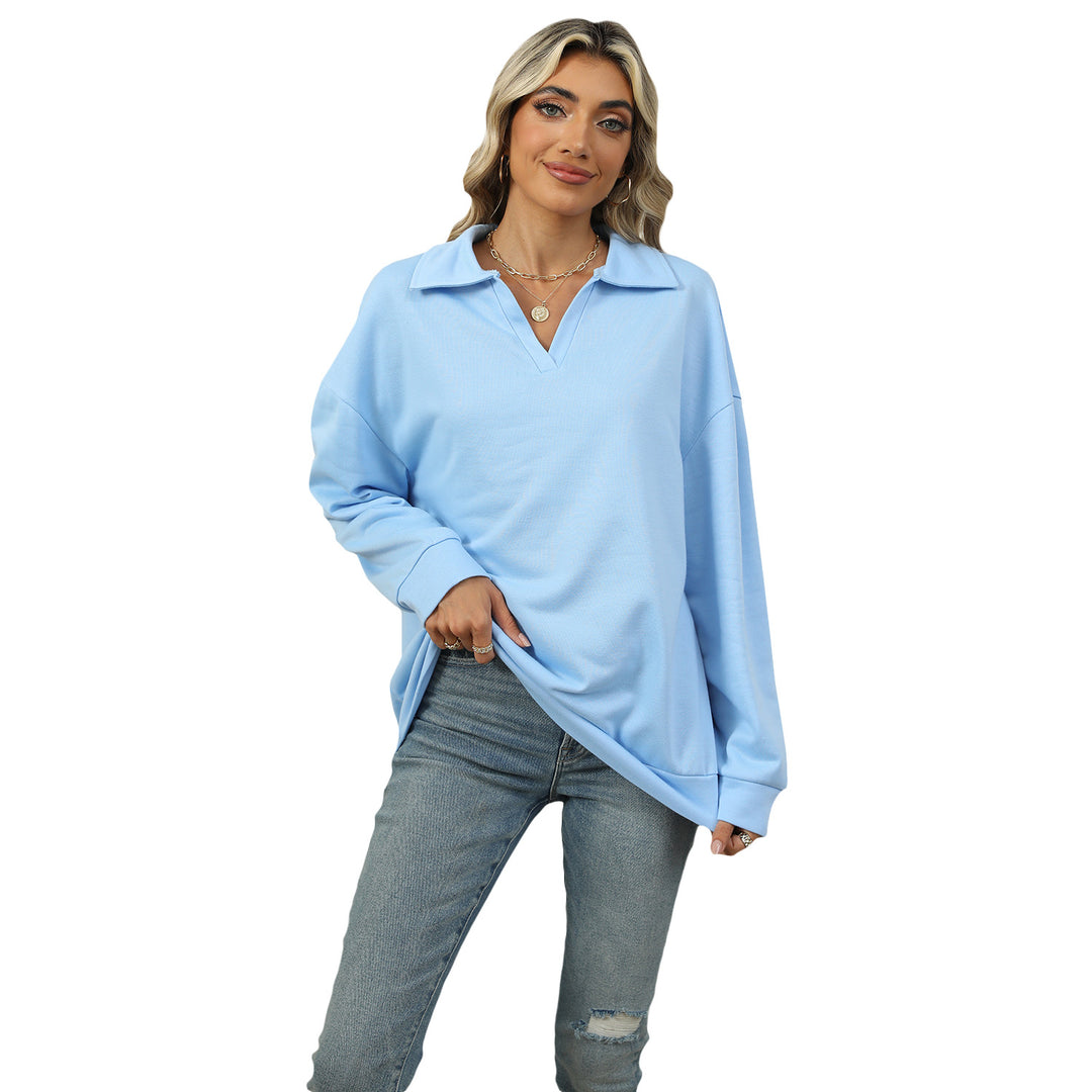 Dame afslappet oversized pullover Stilla