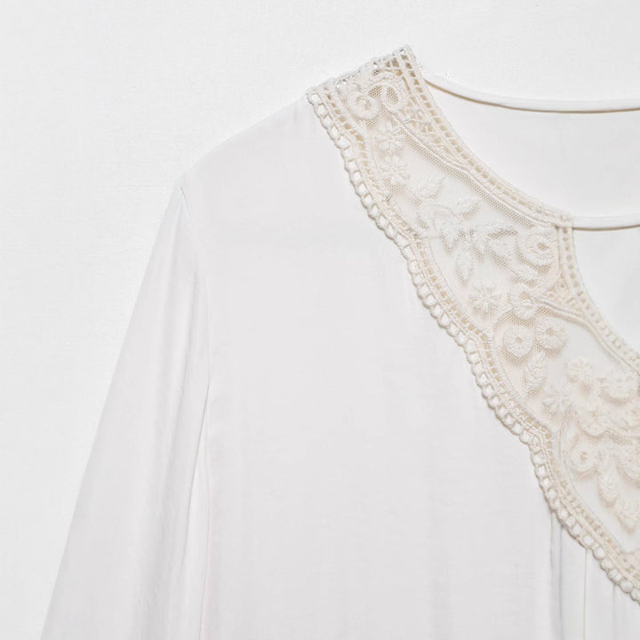 Femme Bohemian Glockenærmer Bluse Stilla