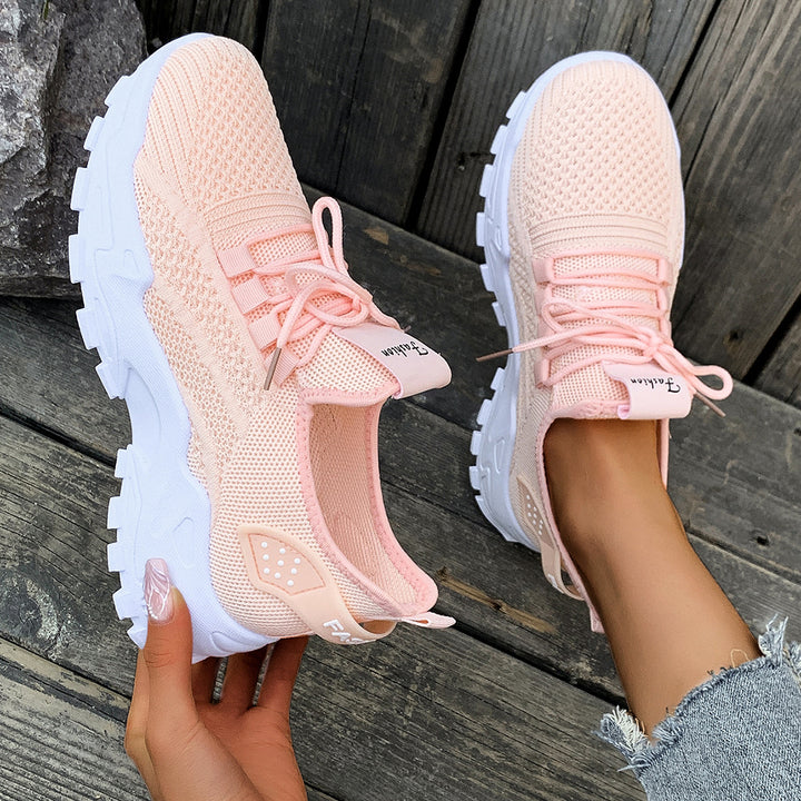 Femme Letvægts Strik Sneakers Stilla