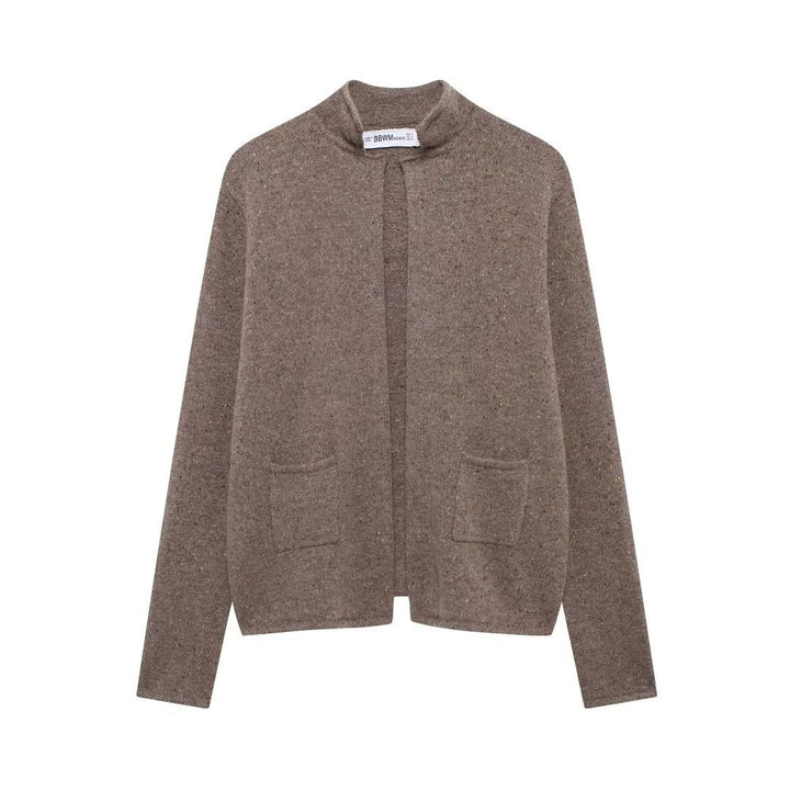 Femme Blød Strik Åben-Forkant Cardigan Stilla