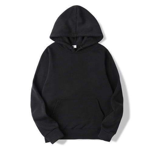 Kvinders hoodie lavet af blød fleece med praktisk kengurulomme Skovae