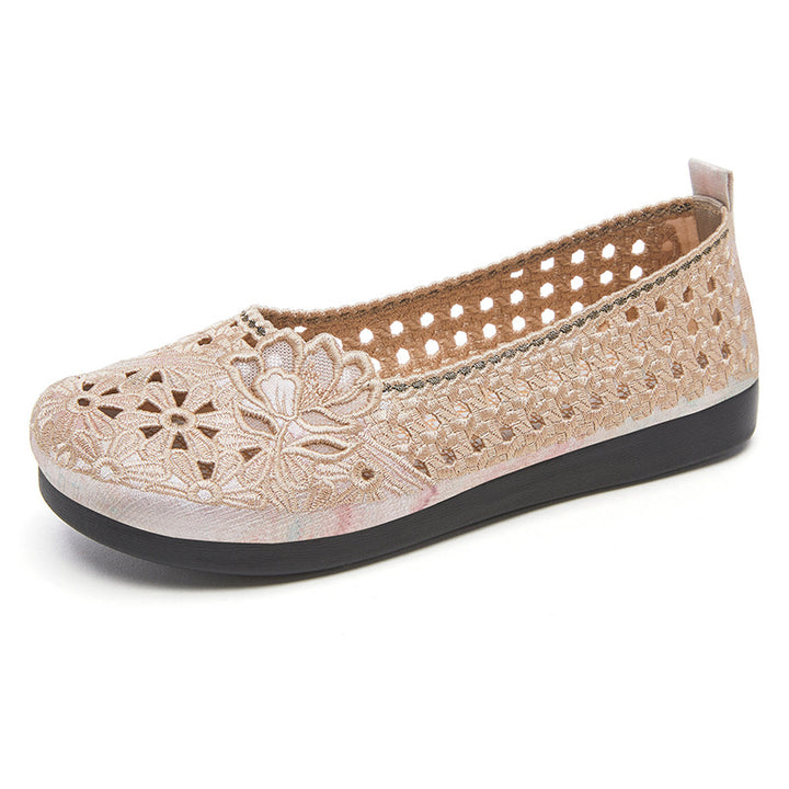Femme Broderet Let Slippers FL
