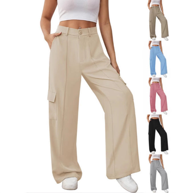 Femme Bred Cargo-bukser Stilla