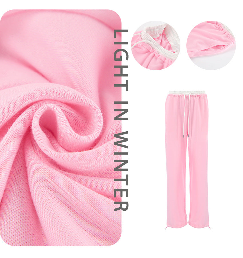 Dame High-Waist joggingbukser med elastisk talje og sidelommer Stilla