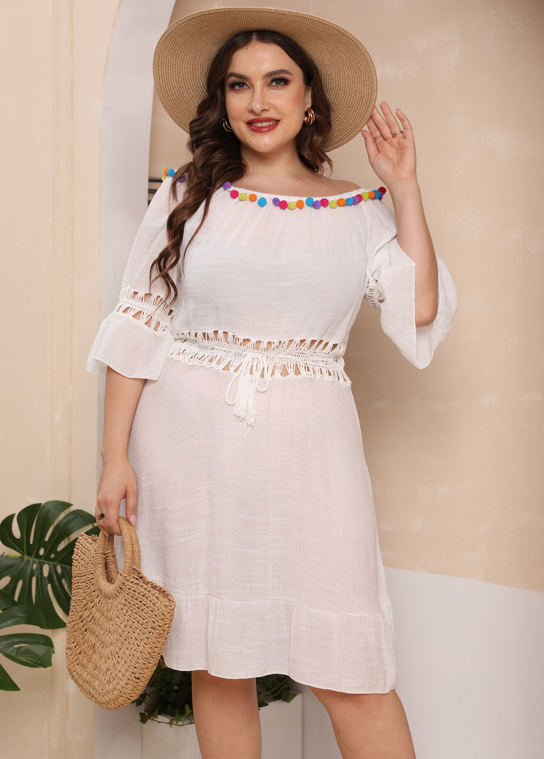 Femme Cut-Out Maxi Kjole Stilla