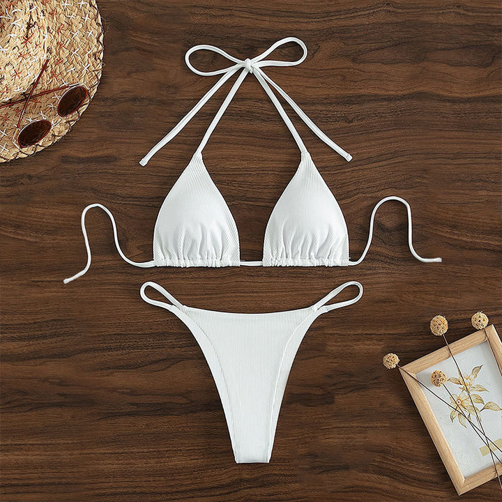 Dame triangulær bikini med smart bindesystem Skovae