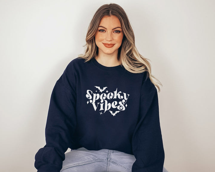 Kvinders sweatshirt med legende Halloween-design og komfortabel pasform Stilla
