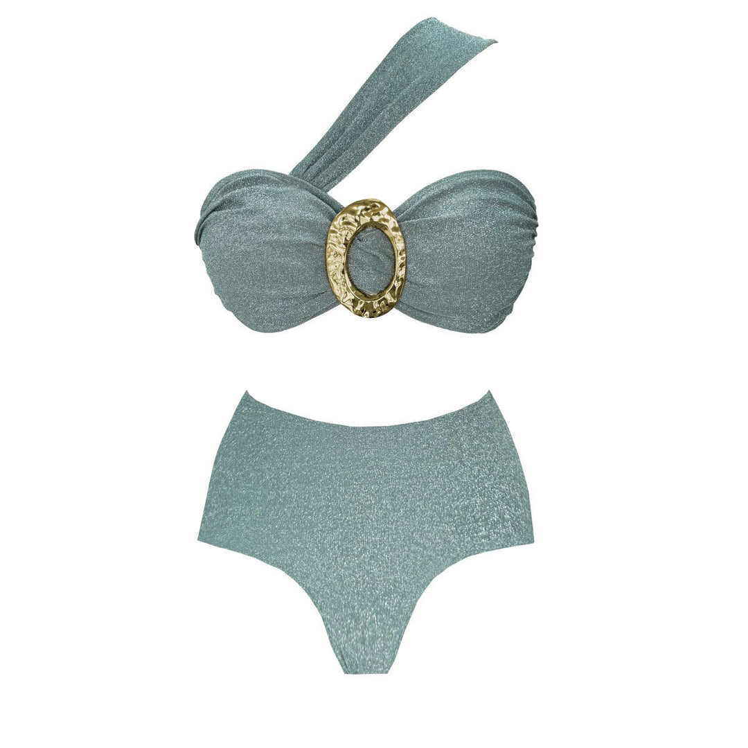 Dame bikini-sæt med luksuriøst indviklet design og funklenede smykkedetalje Stilla
