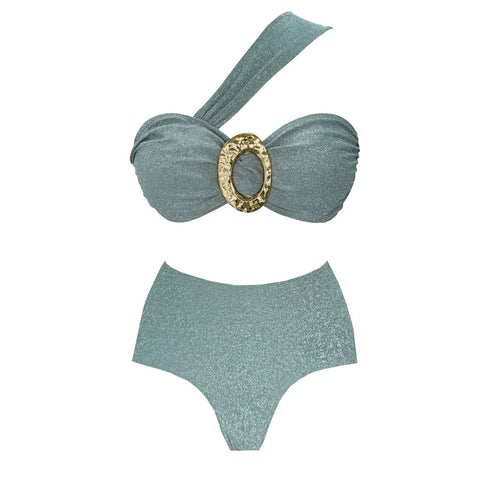 Dame bikini-sæt med luksuriøst indviklet design og funklenede smykkedetalje Stilla