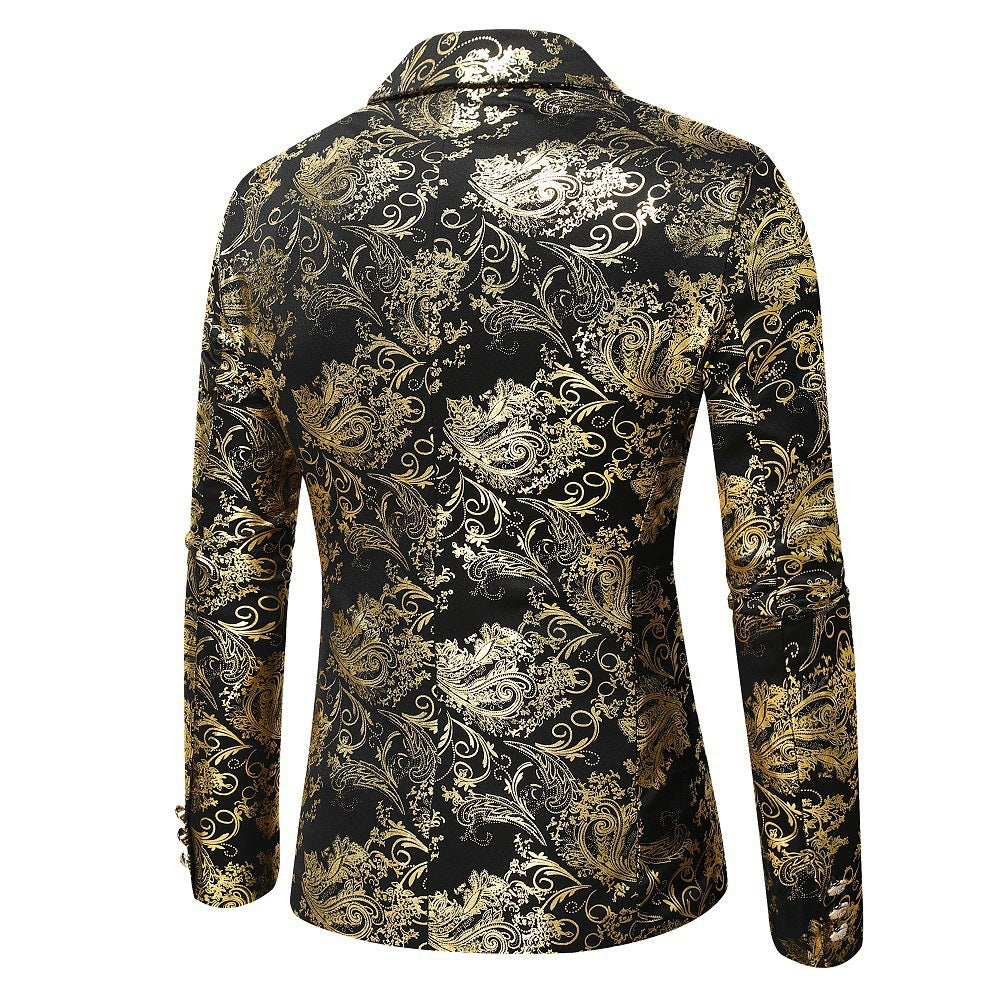 Herrer Ornate Moderne Skræddersyet Blazer Stilla