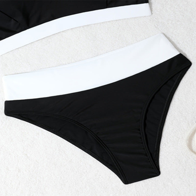 Damer Sportslig Bikini med høj talje og racerback design Skovae