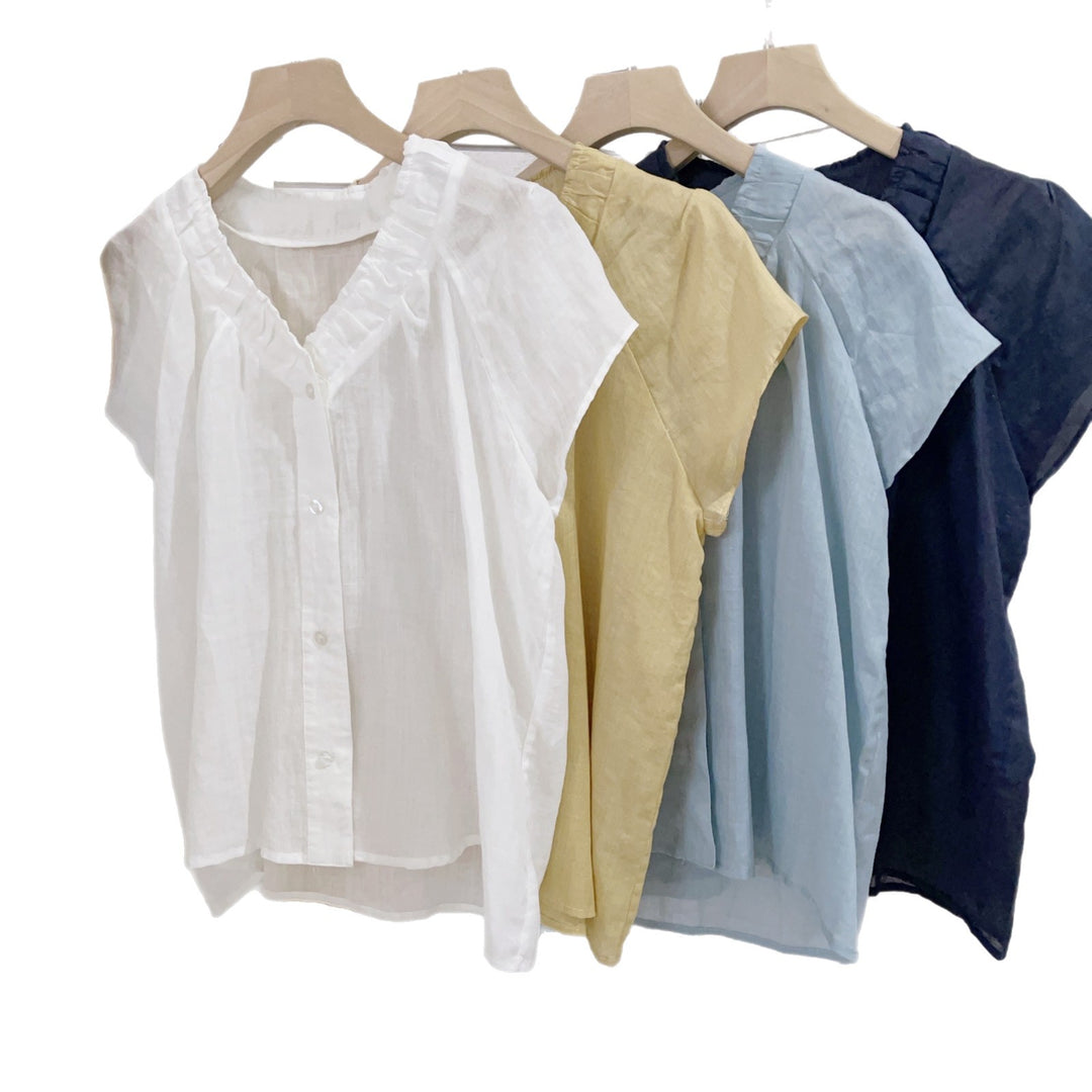 Femme Let Ruffle Bluse Stilla