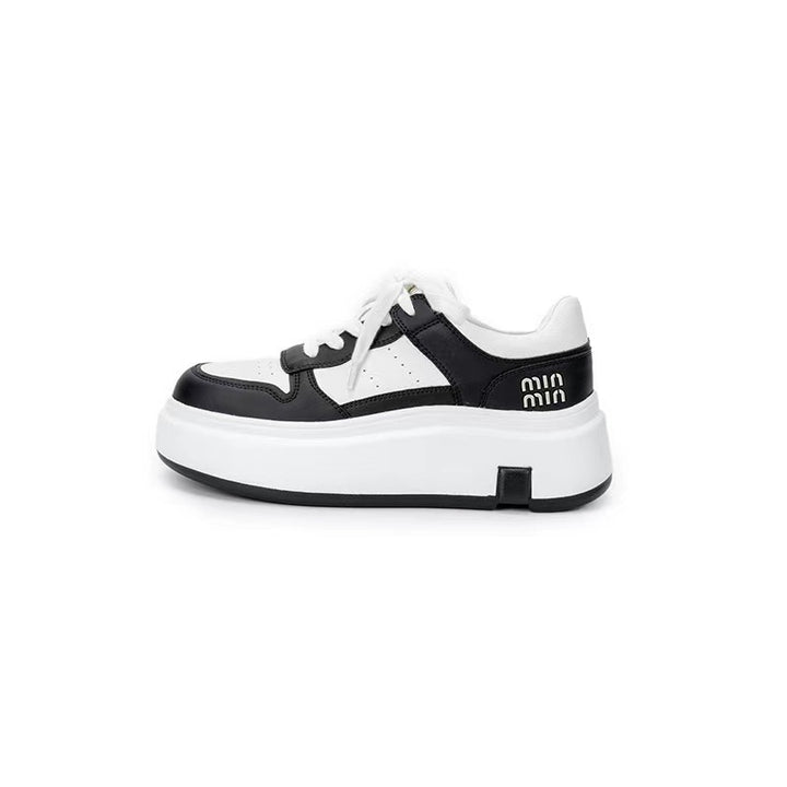 Femme Chunky Platform Snøre绑定 Sneakers Stilla
