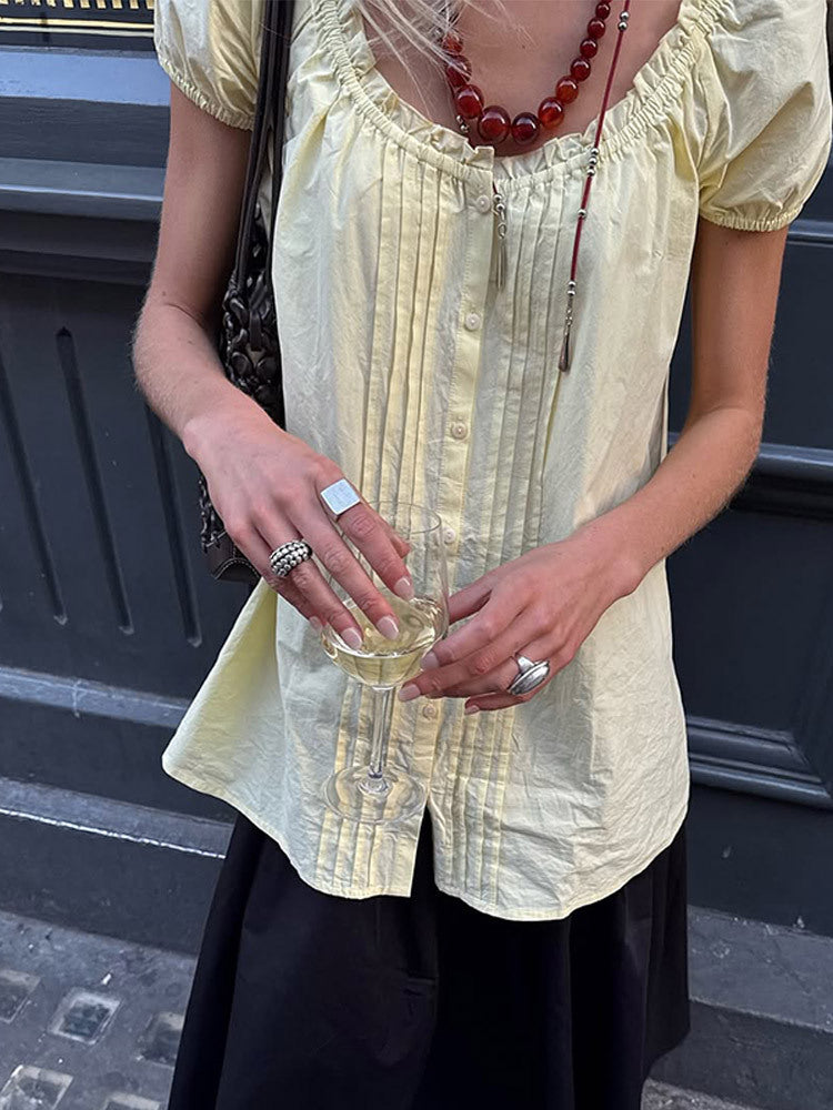 Dame legende quiltet bluse Stilla