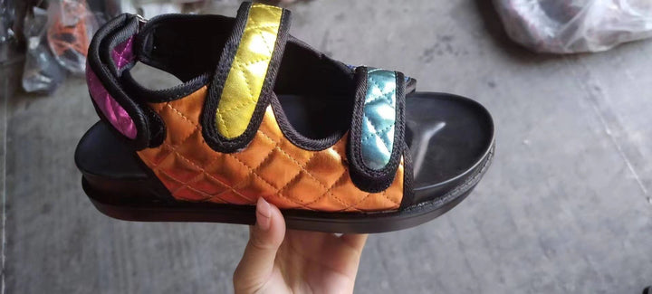 Dame Komfortable Sandaler med justerbare remme og dæmpende sål Stilla