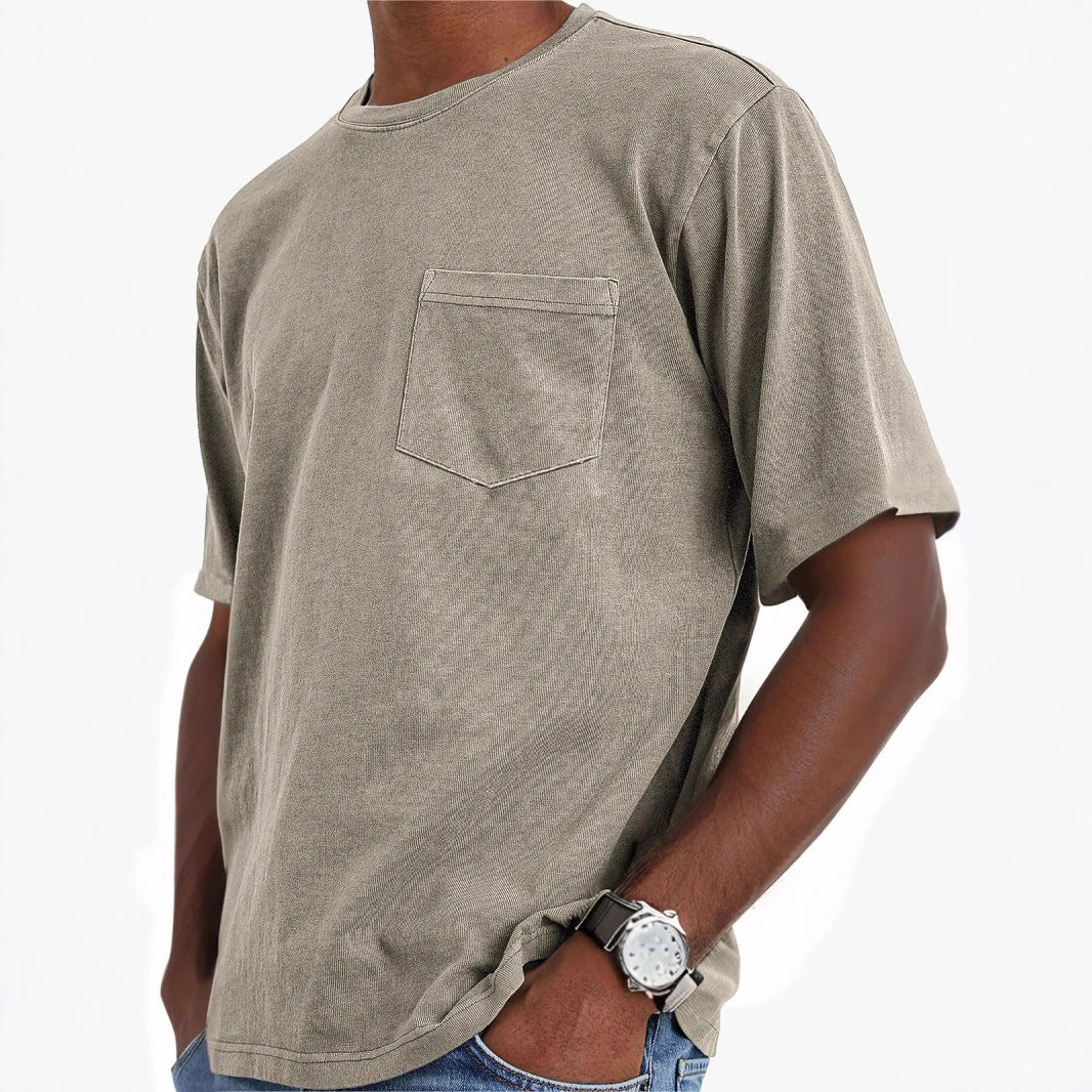 Herre Fritid Pocket T-Shirt Stilla