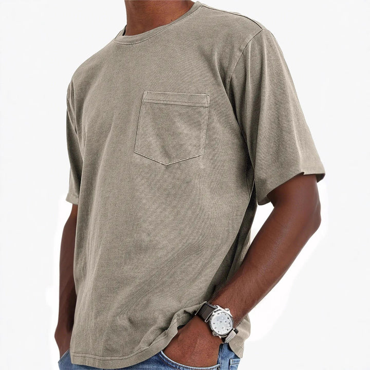 Herre Fritid Pocket T-Shirt Stilla