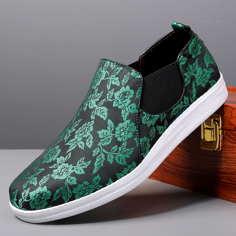Femme Blomstermønster Slip-On Sneakers Stilla