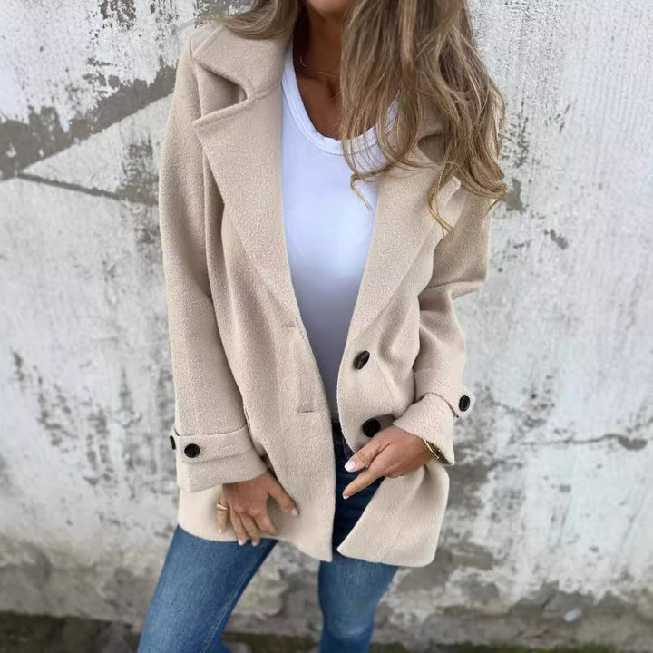 Dame elegant og komfortabel oversized jakke Stilla