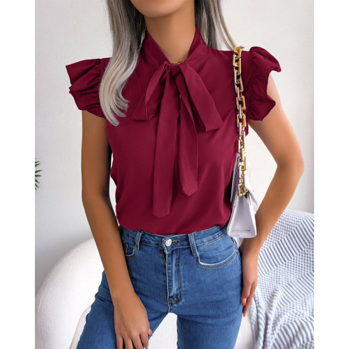 Femme elegant Sløjfebluse Stilla