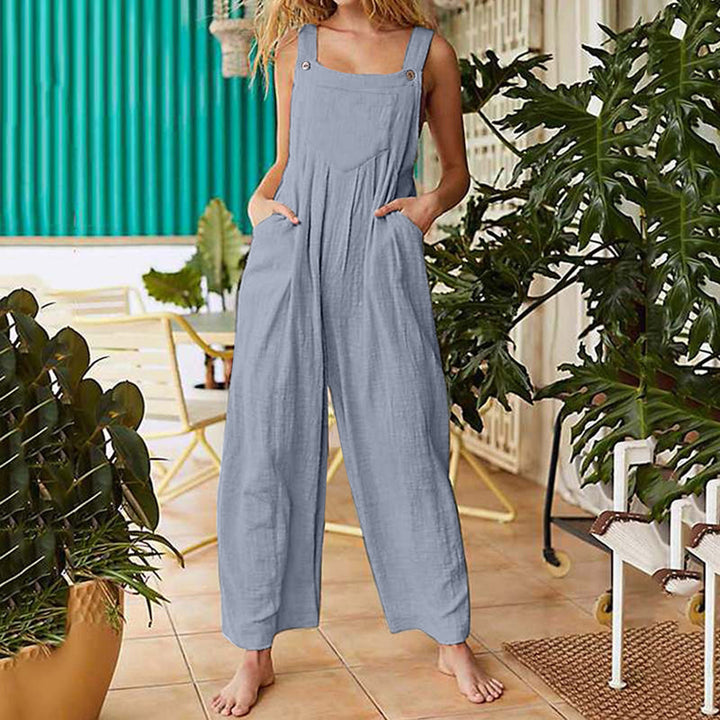 Femme Vidde-Ben Utility-Overall med justerbare stropper Stilla