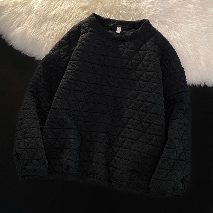 Femme quiltet komfort sweatshirt Stilla