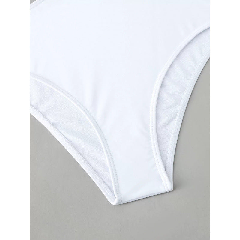 Dame Cut-Out Badedragt med mode ringdetalje og figurskabende snit Skovae