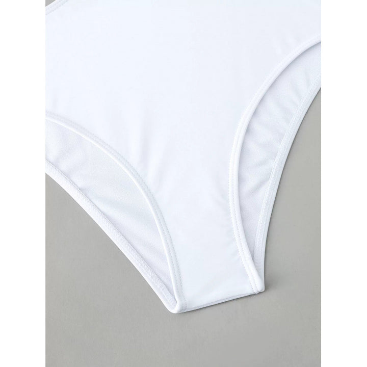 Dame Cut-Out Badedragt med mode ringdetalje og figurskabende snit Skovae
