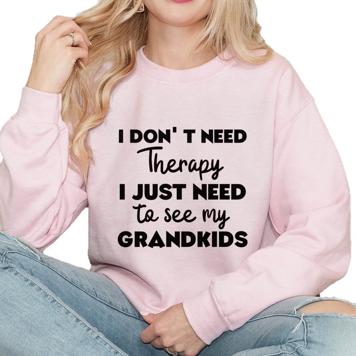 Kvinders sweatshirts med motiverende print og behagelig pasform Stilla