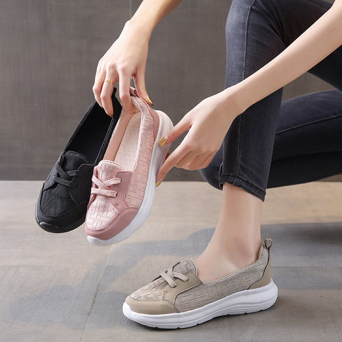 Dame Fritid Stretch Sneakers Stilla