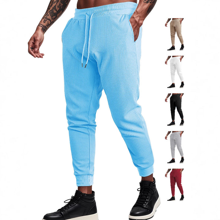 Herrer fritids-joggingbukser med åndbar struktur og justerbar talje Stilla