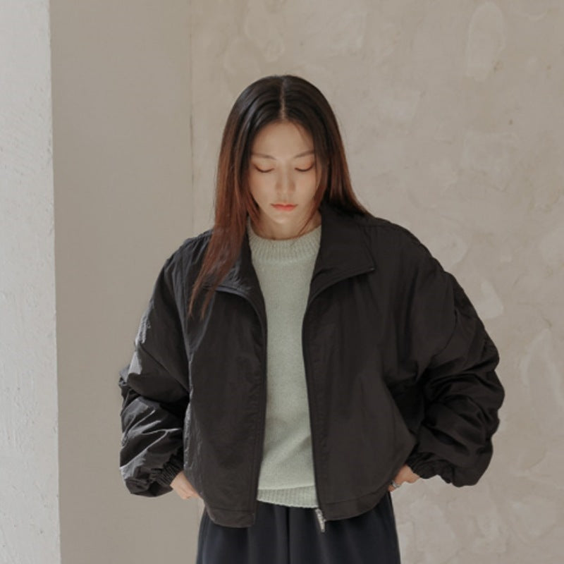 Kvinders trendy cropped overgangsjakke Stilla