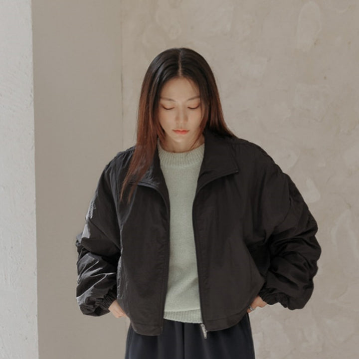 Kvinders trendy cropped overgangsjakke Stilla