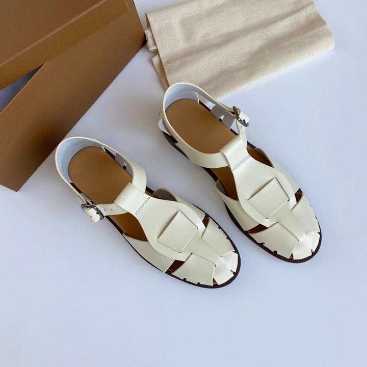 Dame elegante lukkede Slingback sandaler Stilla