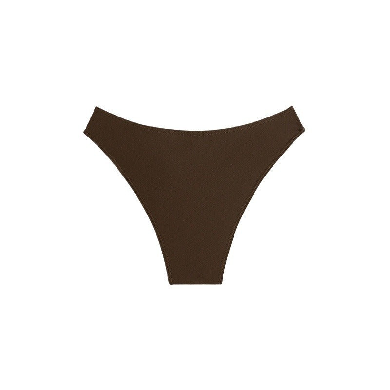 Dame Højskåret Bikini-bund med Ring-detalje Skovae