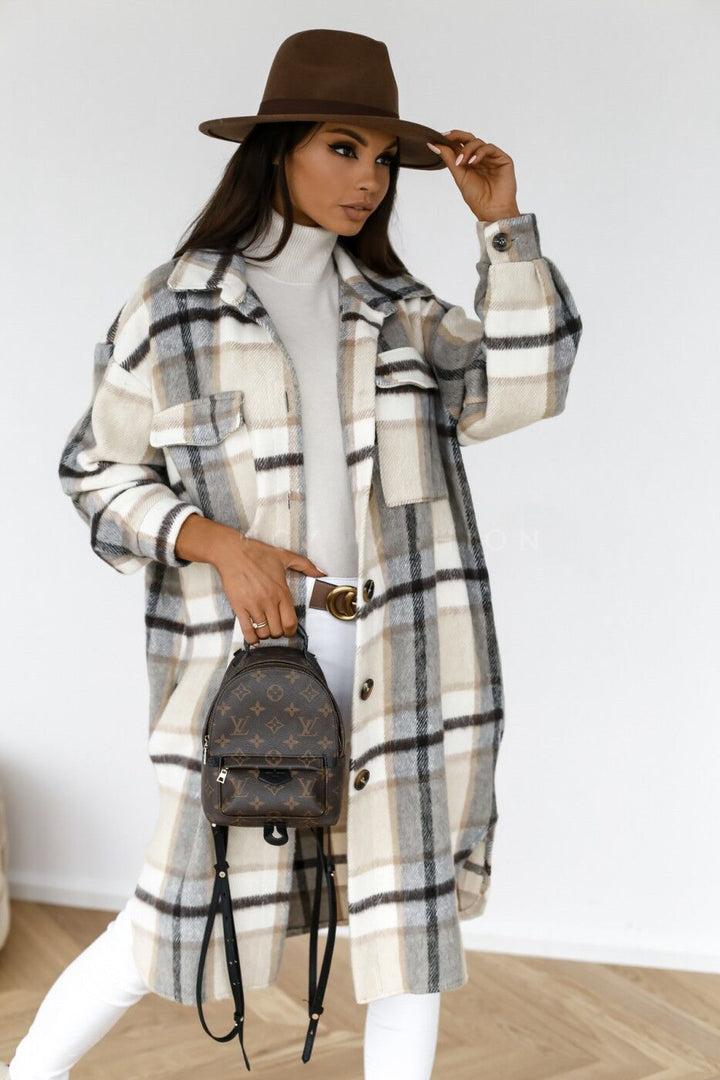 Kvinders plus size ternet jakke Stilla