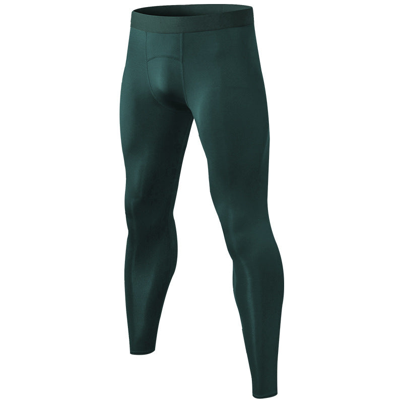 Herrer kompressions leggings med fugtregulerende teknologi og ergonomisk snit Stilla