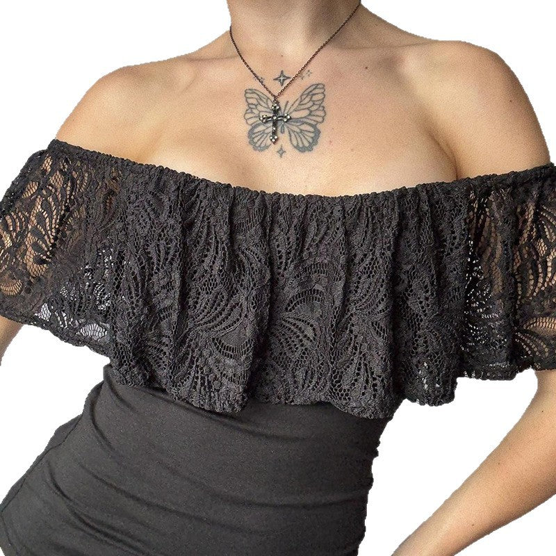 Damer Off-Shoulder Spids Top Skovae