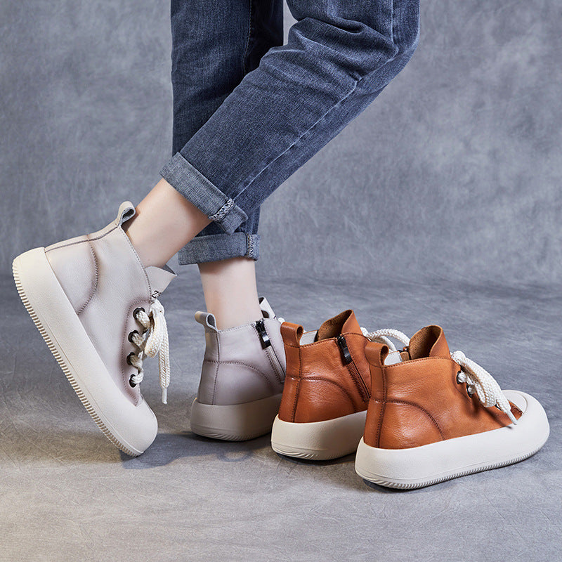 Dame Moderne High-Top Sneakers Stilla