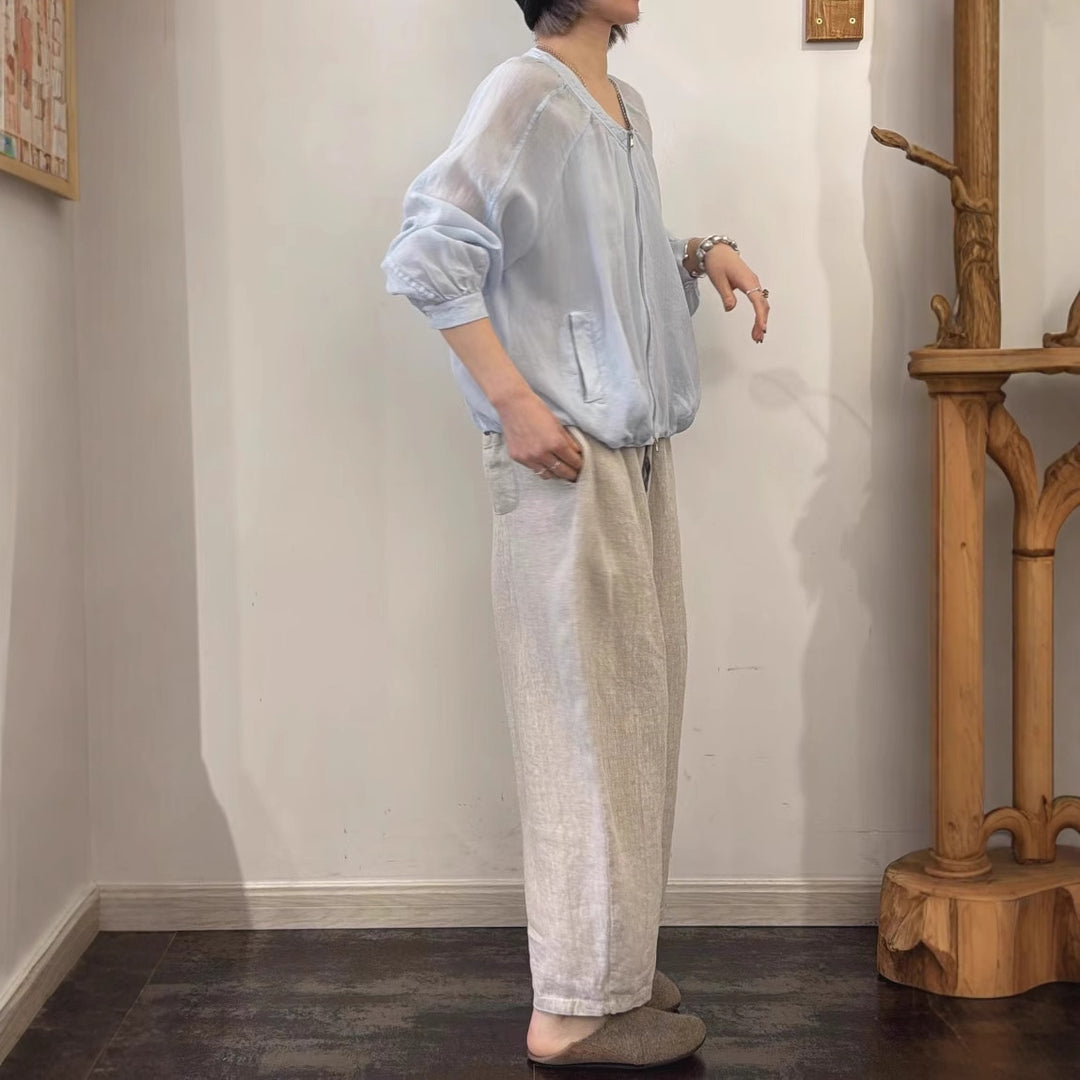Damer Relaxed Fit Let Zip Jakke Stilla