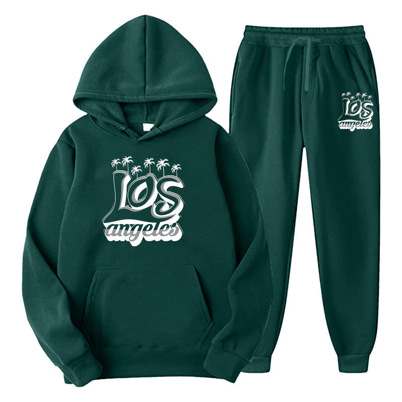 Kvindernes Sporty Hoodie og Joggingbukser Sæt Skovae