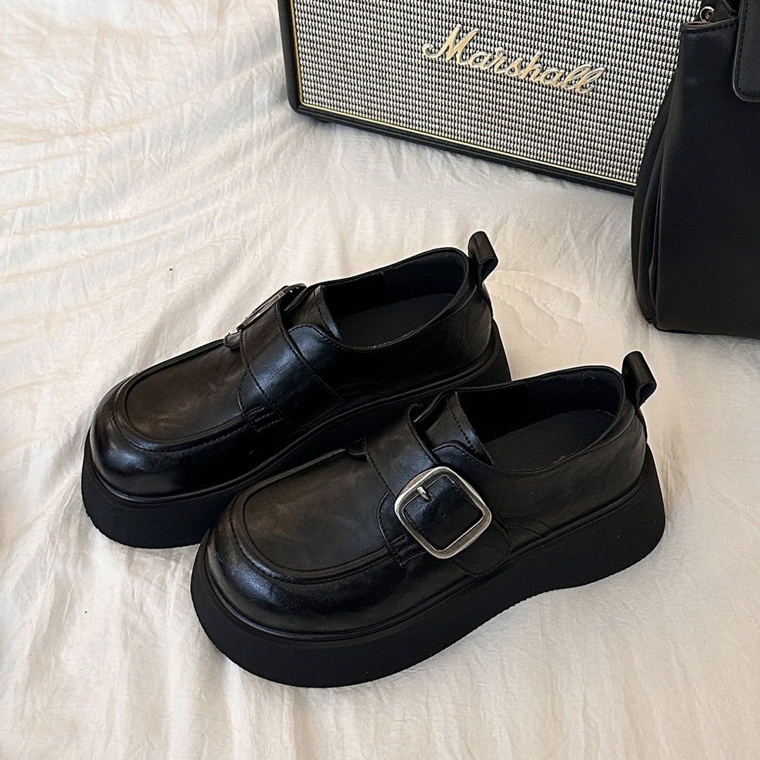 Femme Moderne Spænde Detalje Platform Sneakers Stilla