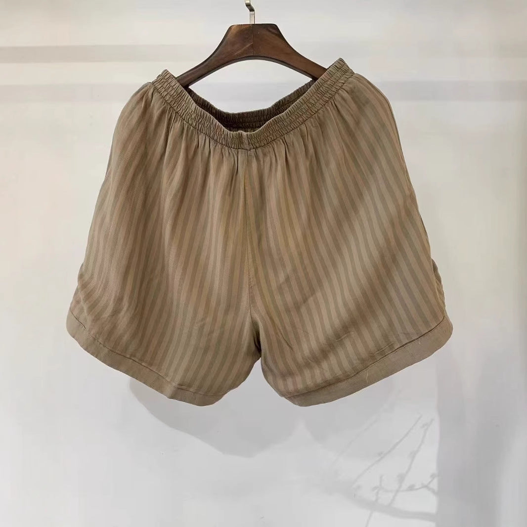 Femme Letvægts Afslappet Pasform Sommer Shorts Stilla