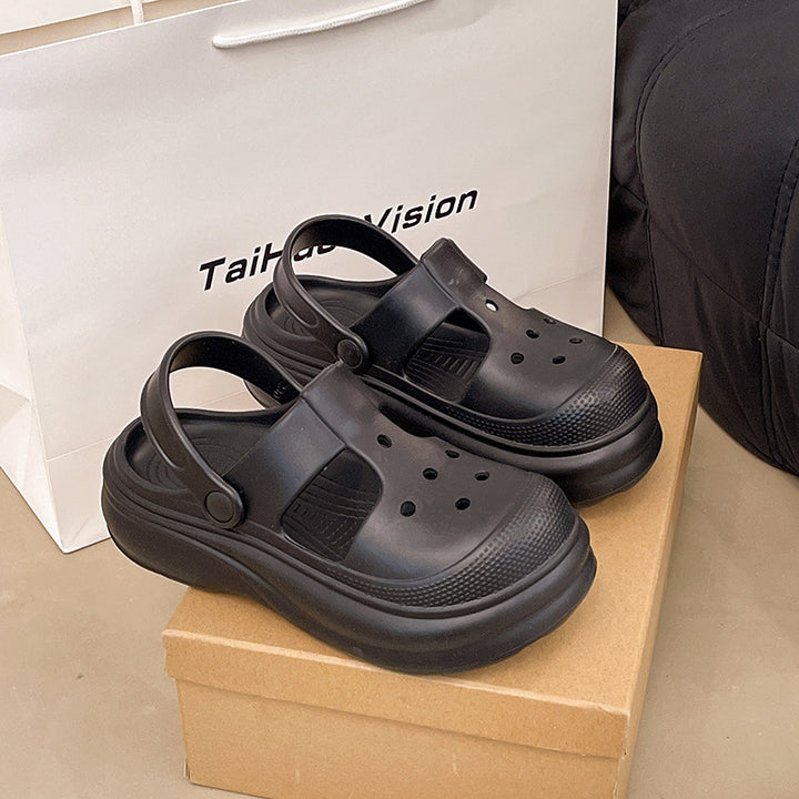 Dame Bequeme Clogs med justerbar rem Stilla