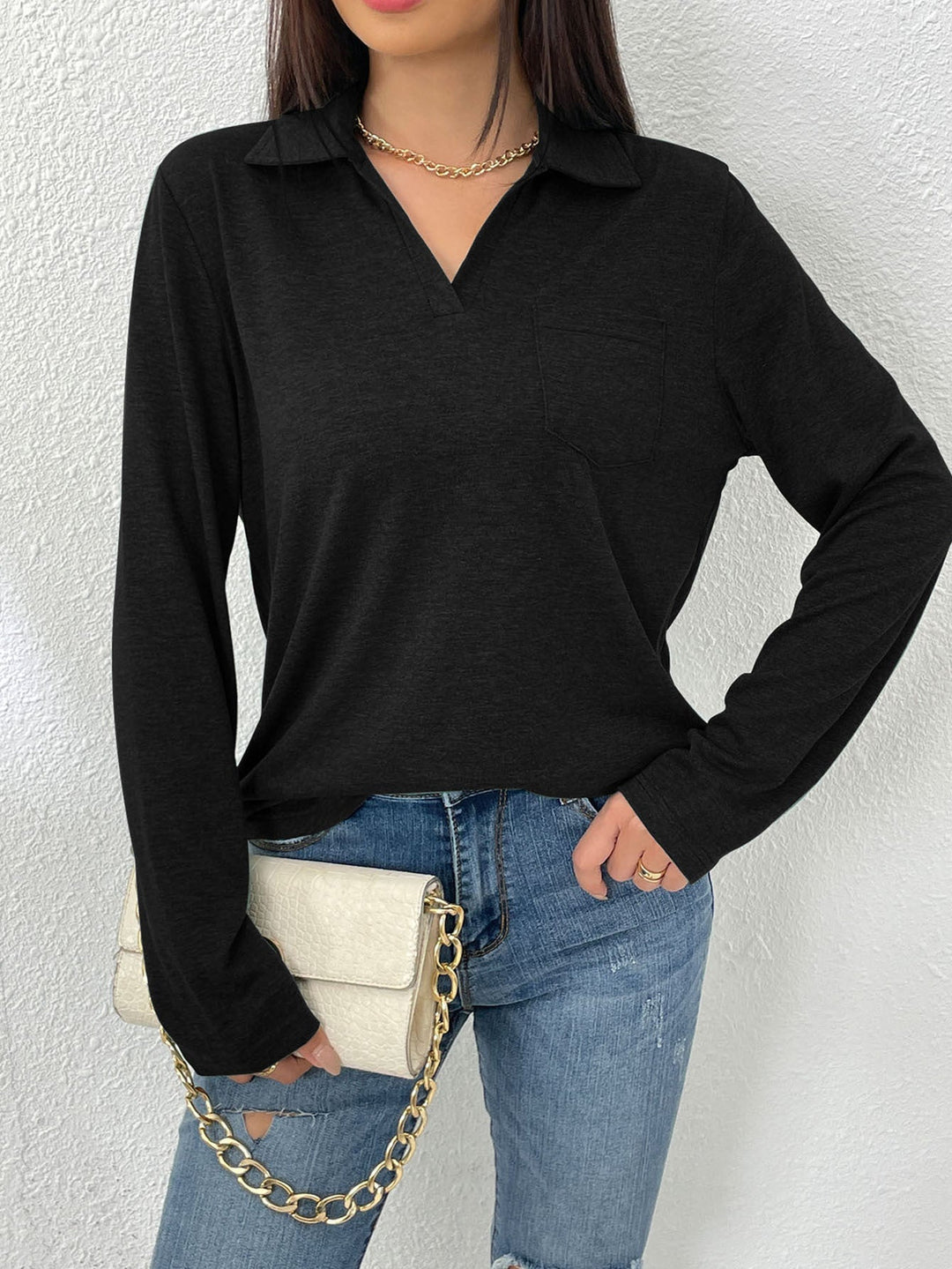 Stilla | Poloshirt med klassisk krave