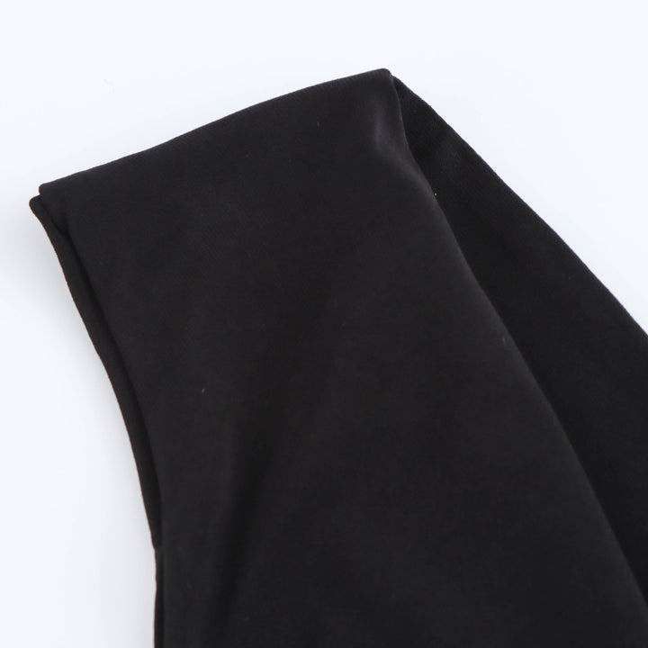 Femme Draperet Cowl Neck Bodycon Kjole med Åben Ryg Detalje Stilla